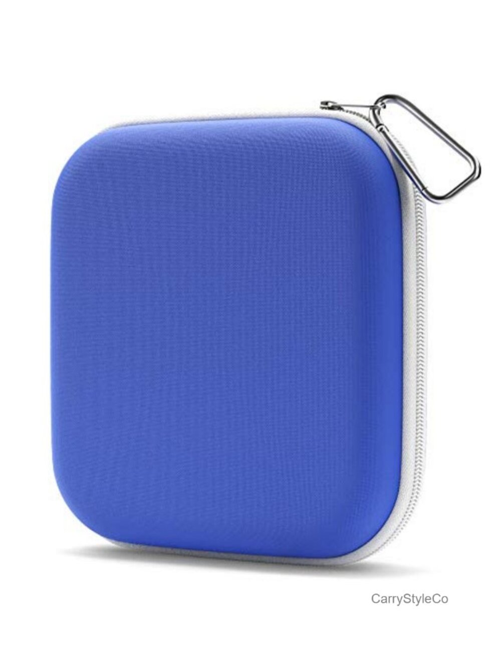 Multipurpose Neoprene Makeup Bag with Zipper Pouch & Carabiner Keychain, Travel